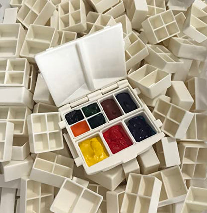 Micro Expansion Pans (8) – Carry Up to 16 Colors Instantly – Travel – Pocket Size – Featherweight - Quality