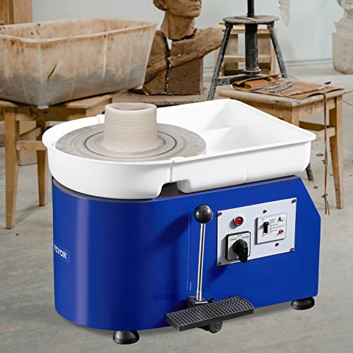 VEVOR Pottery Wheel 11inch 350W Ceramic Wheel Forming Machine Accessory Kit - size: 11in-350W