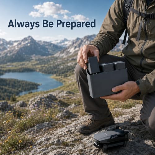 65W Fast Charger for DJI Air 3 Charging Hub,Drone with Camera Power Adapter