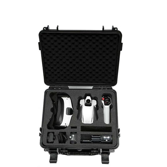 Hard Case for Antigravity A1 Drone, Waterproof Protective Carry Case, Anti-Fall Storage Bag Fit for Drone, Batteries, Goggles, Accessories & RC Gear [Only Protect Shell] - color: Strapless style
