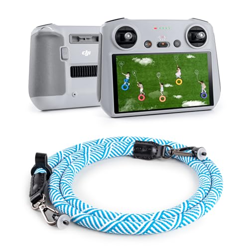 VOVMOEYA Lanyard for DJI RC/RC 2 Controller, Drone Shoulder Strap/Neck Strap for Mini 5 Pro/Mini 4 Pro/Mavic 4 /Mavic 3 Remote Controller Accessories- Sky Blue - color: Sky Blue