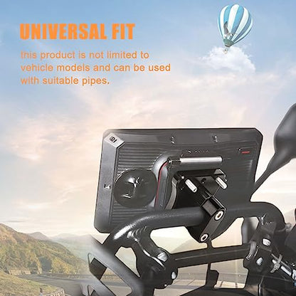 xitomer GPS Mount GPS Bracket Fit for 14mm Bar, for KLR650 2022 - size: 14MM