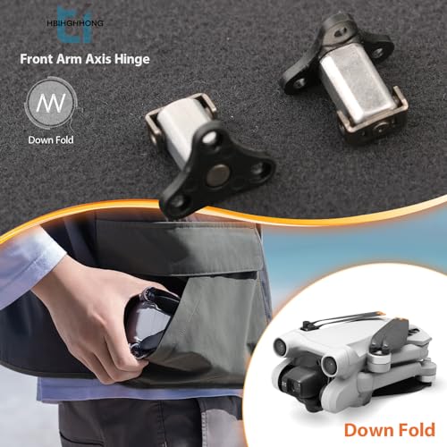 Front Arm Axis Replacement for DJI Mini 3 Pro/Mini 3 Front Arm Hinges Arm Shaft for DJI Mini 3 Pro Drone Accessories Parts with Repair Tools
