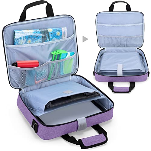 LUXJA Carrying Bag for A4 Light Pad and Diamond Painting Tools, Purple - color: Purple