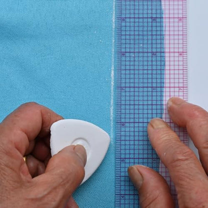 YLaziion Clear Ruler for Sewing 2x12 Inch Grid Graph Ruler 1.4mm Thick PVC - style: 12" Design Ruler