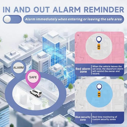 0.8 inch!Hidden Mini GPS Tracker for Vehicles Portable Real Time Magnetic - size: Ultra mini