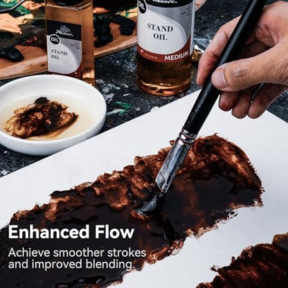PHOENIX Stand Oil 2.5 Fl oz. / 75ml Bottle - style: Stand Linseed Oil 2.5 Fl Oz.
