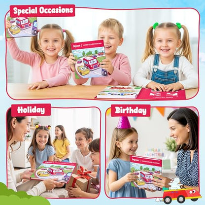 JoyCat Paint with Water Coloring Books for Toddlers (Transportation) - style: Transportation