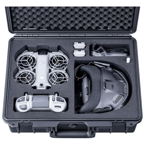 Lykus Titan N210 Hard Case for DJI Neo 2,RC N3/FPV RC,Goggles N3/3,Motion3