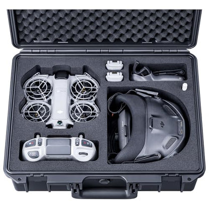 Lykus Titan N210 Hard Case for DJI Neo 2,RC N3/FPV RC,Goggles N3/3,Motion3