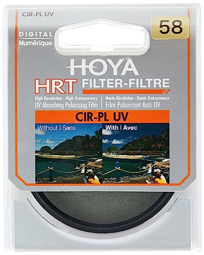 Hoya 58mm Circular Polarizing and UV HRT Screw-in Filter - size: 58mm