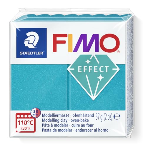FIMO Soft Polymer Oven Bake Modelling Clay - 57g Blocks - Set of 6 - Metallic Colours