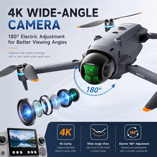 A26 PRO GPS 4K Drone with 4.5-Inch Screen Remote