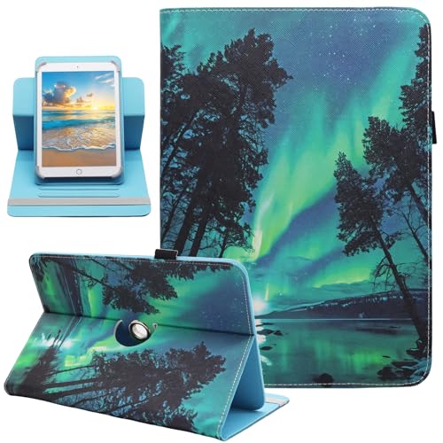 Universal 10 10.1 11 Inch Android 16 15 Tablet Case Cover - color: 03 Aurora Forest