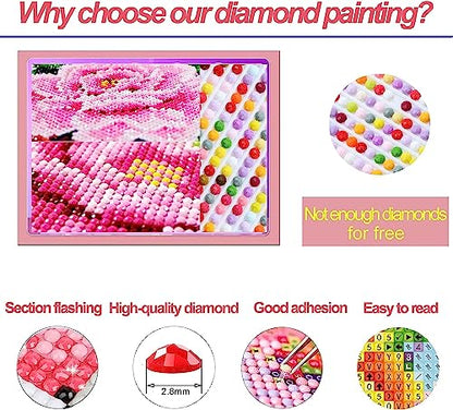 Queen of Hearts Diamond Painting Kits for Adults - Poker Diamond Art Kits - color: G9588