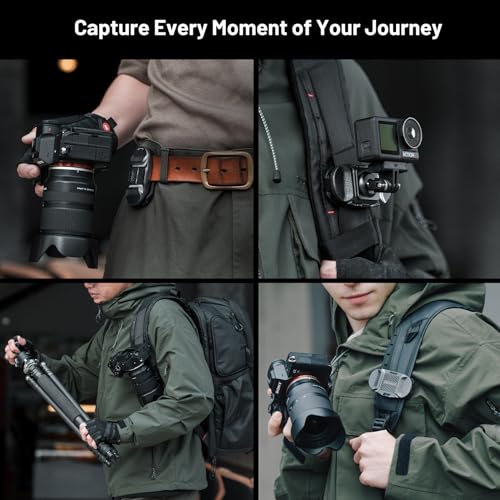 PGYTECH Beetle Camera Clip V2 with Plate Quick Release Camera Backpack Clip - style: Camera Clip V2