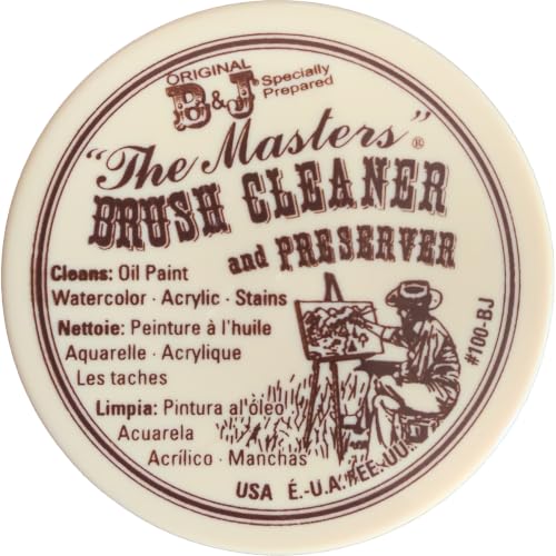 The Masters Non-Toxic Paint Brush Cleaner and Preserver, 1 Ounce - size: 1 Count (Pack of 1)