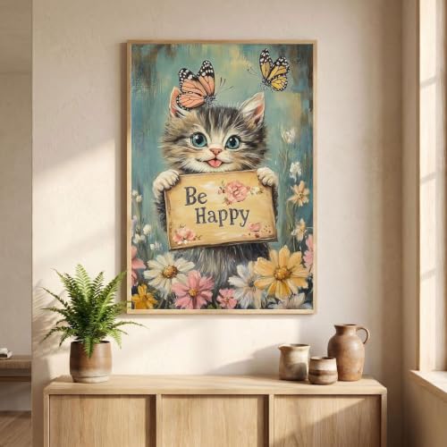 WUSARPLY Cat Diamond Painting Kits for Beginner Adults - color: YA009