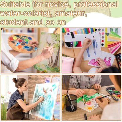 TecUnite 8 x 12 Inch 60 Sheets Watercolor Paper Pad Bulk - size: 8 x 12 inch