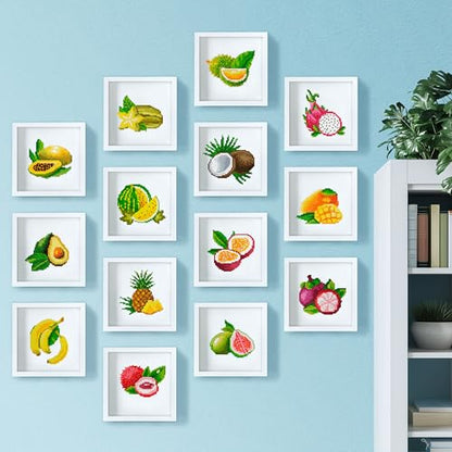 LuwoArte Painting Kit – Japanese Theme (Exotic Fruits) - color: Exotic Fruits