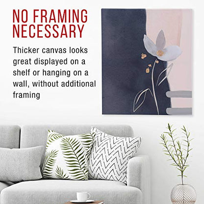 U.S. Art Supply 24"x30" Stretched Canvas for Painting, Gallery Depth 3-Pack