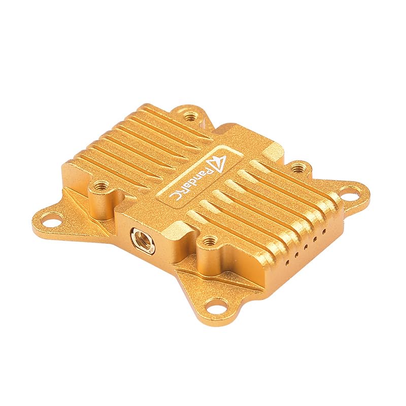 PandaRC VT5804 BAT 5.8GHz FPV VTX 0mW/25mW/400mW/800mW/1500mW/2500mW switchable with M3 and M2 Mounting hole transmitter for Long-Distance FPV Racing Drone quad(38mm×36.5mm×7.2mm)