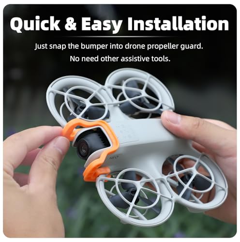 Gimbal Bumper Guard for DJI Neo Accessories, Anti-Collision Lens Protection Guard Bar for DJI Neo Drone Camera - color: Red
