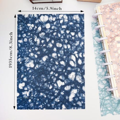 Colorful Textured Fabric Paper(cutouts paper, Close to A5 size) - color: cutouts paper