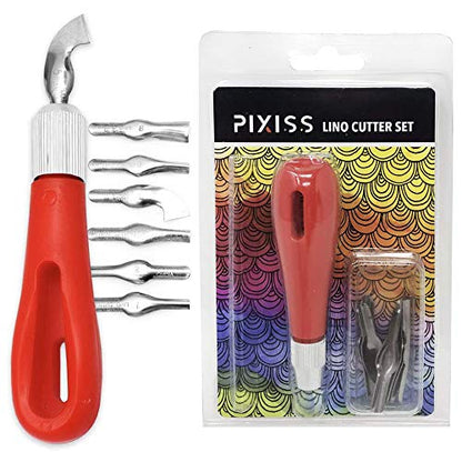 Rubber Block Stamp Carving Blocks Stamp Making Kit with Cutter Tools, 12-Pack Carving Rubber Stamps for Printmaking, Printing and More - size: 12 Rubber Blocks + Carving Tool