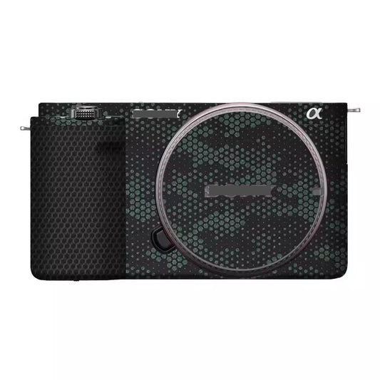 Camera Cover Skin Sticker for Sony ZV-E10 Camera Protector Film Skin Anti-Scratch Protective Decoration (Mamba Green) - color: Mamba Green