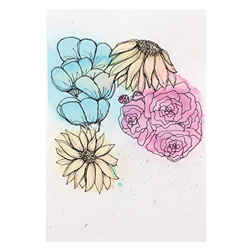 UCreate Mixed Media Art Paper, Wet or Dry Media, White - size: 6'' x 9''