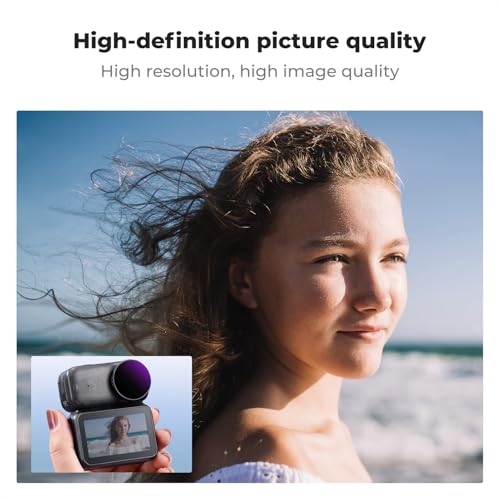 K&F CONCEPT ND/PL Filter Set Compatible with DJI Osmo Nano - style: ND8&PL+ND16&PL+ND32&PL+ND64&PL