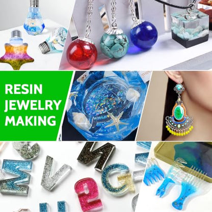 Epoxy Resin Pigment, 27 Bottles Resin Colorant Liquid Dye for Jewelry Make