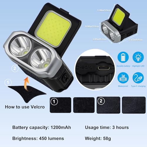 Sunliang Night Flight Dual searchlights for Long-Distance Search and Illumination, Indicator Light Suitable for DJI Avata/Avata2