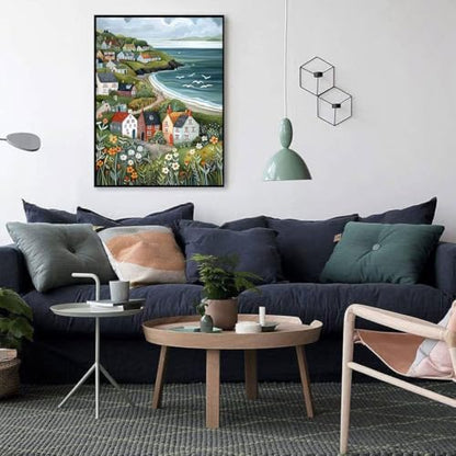 WUSARPLY Landscape Diamond Painting Kits for Beginner Adults - color: YH016