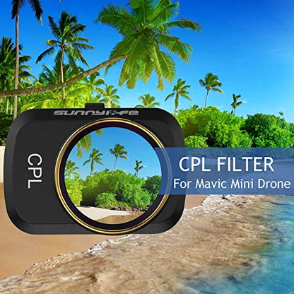 GLOBACT Len Filter for DJI Mini 4K/2/Mavic/SE/2 SE CPL UV ND4 ND8 ND16 ND32