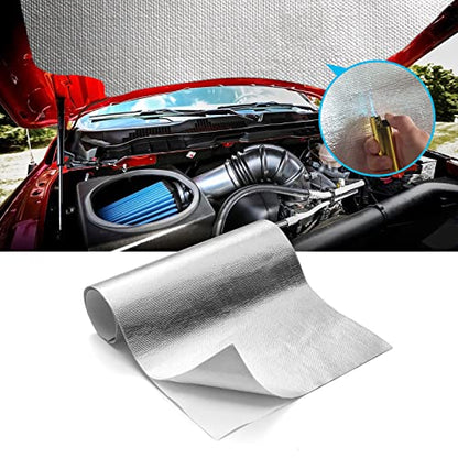 FLASLD E-Bike Battery Safe Bag Explosionproof - Large Capacity Fireproof Lipo Bag and Aluminized Heat Shield