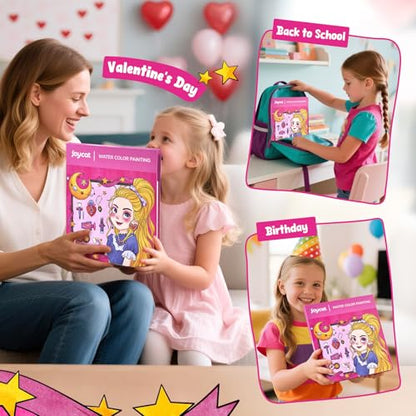 JoyCat Paint with Water Coloring Books for Toddlers (Makeup & Manicures) - style: Makeup & Manicures