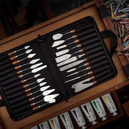 MEEDEN Artist Palette Painting Knife: 8.23" Flexible Stainless Steel, #9 - style: #9