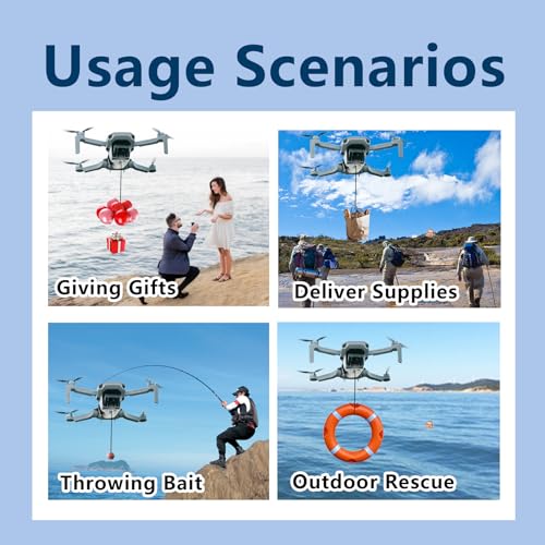Universal UAV Release Device, Airdrop Load System - color: Mini5 Pro