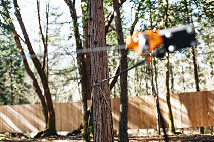 Bungee Brake Kit (20FT) Zipline Brake System to Gently Slow and Stop Riders for a Fun Ride