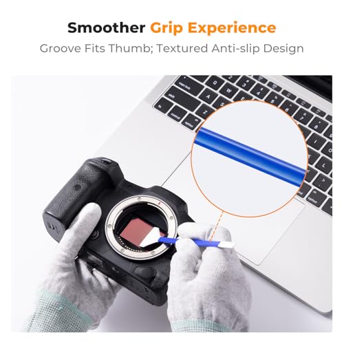 K&F CONCEPT 24mm Full-Frame Sensors Cleaning Swabs,with 5 Pack Swabs