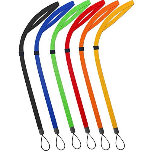 AMUU Lanyards Adjustable 6 Pcs for Walkie-talkie,Cruise,Keys,Pen,Phone - color: 6 Pack Colors Neck Lanyard