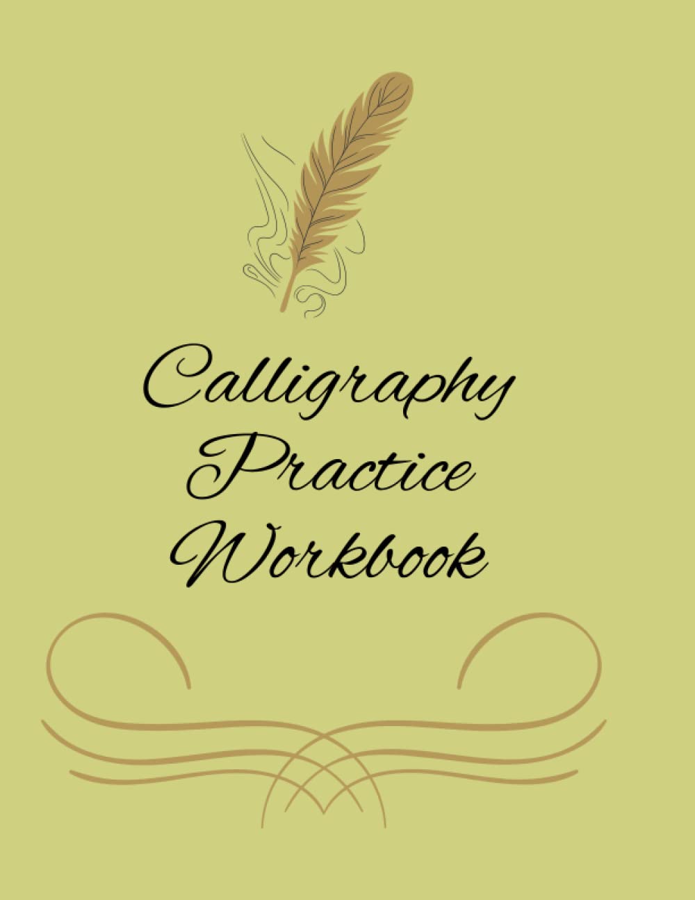 CALLIGRAPHY PRACTICE WORKBOOK: Blank slanted calligraphy paper. Perfect for guiding copperplate Western calligraphic writing for beginners to experienced calligraphers.