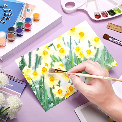 Spiareal 100 Sheets 6 x 9 Inch 100 Sheets Watercolor Paper Bulk 140 Lb - size: 6 x 9 Inch