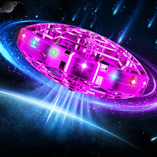 Vantexi Drone for Kids, 2026 Upgrade Hover Boomerang Drone with LED Purple