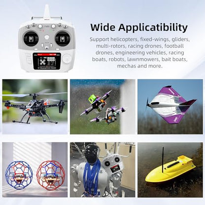 Radiolink T12D V2 2.4G 12 Channels JR ELRS RC Transmitter & R12F Receiver