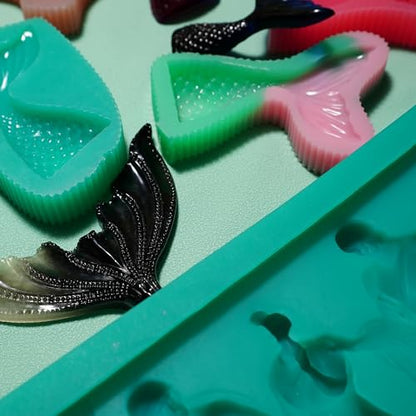 BBDINO Super Elastic Liquid Silicone Mold Making Kit 8A Jade Green 4.4 Lbs - color: 70.6 Oz Jade Green