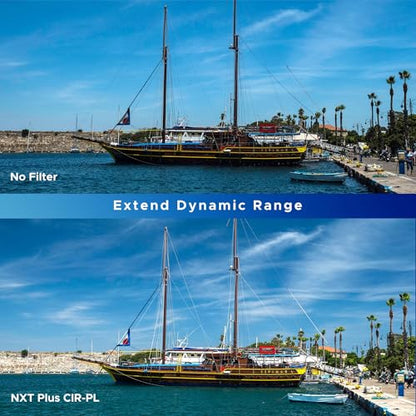 Hoya NXT Plus 72mm Circular Polarizing Filter - 10-Layer HMC Coating - size: 72 mm