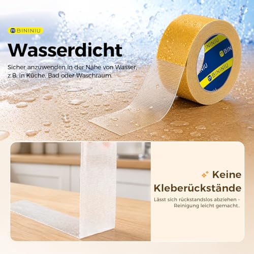 Heavy Duty Double Sided Clear Tape 2.2inX67.26FT Waterproof Strong Adhesive Mounting Tape for Office Fixing and Splicing - size: 2.2inX67.26FT